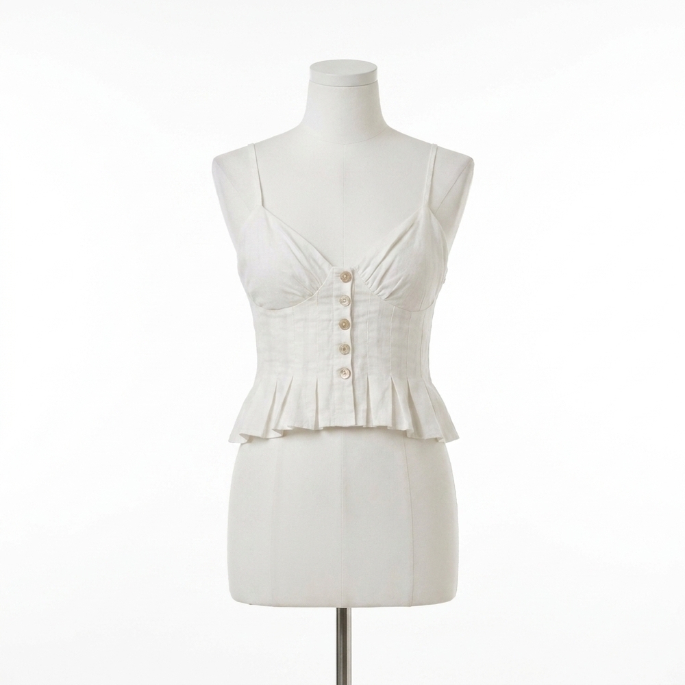 NEW L*SPACE clover top in white